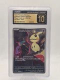 Pokemon Mega Dream ex - 205/193 Team Rocket's Mimikyu CGC Pristine 10 (Japanese)