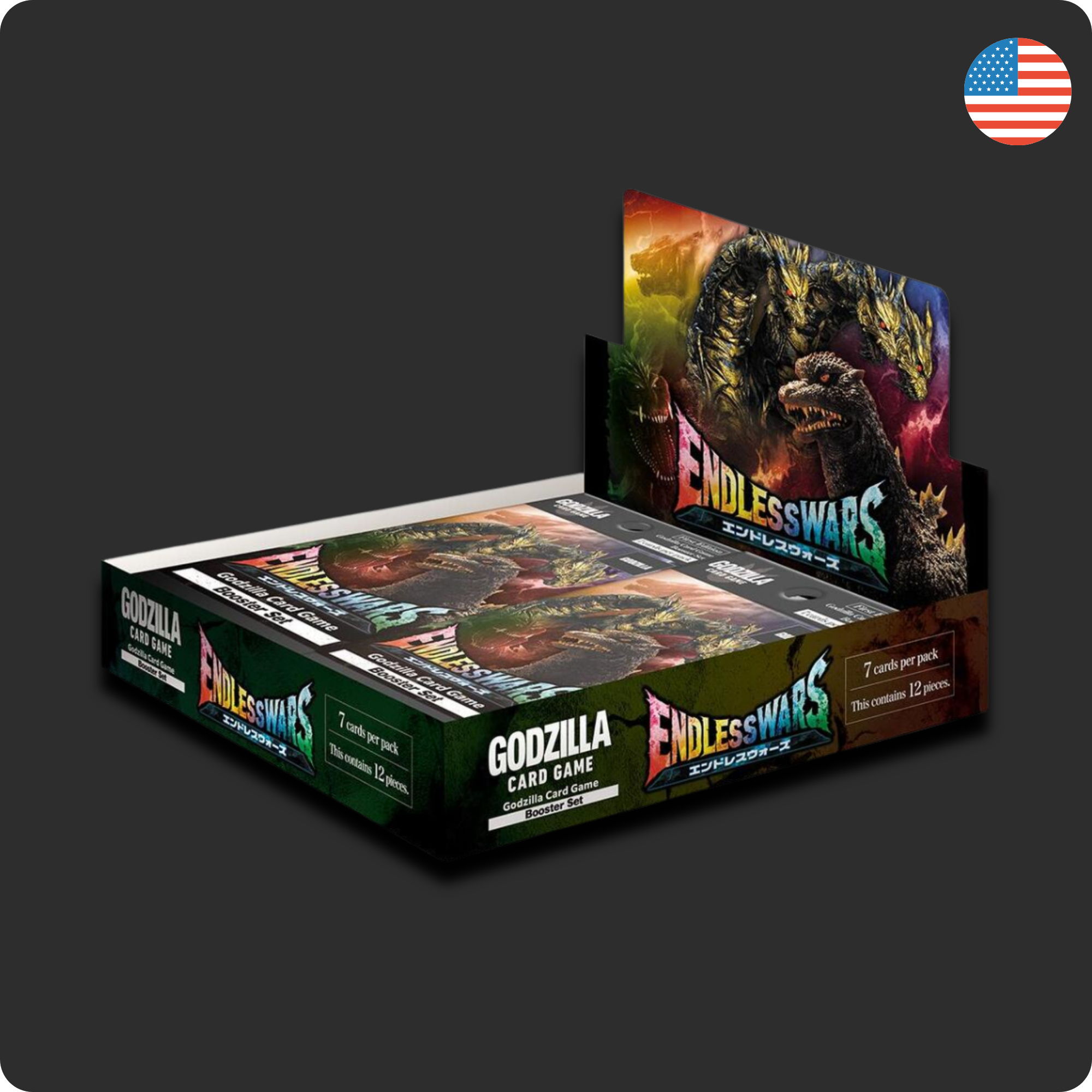 Godzilla Booster Set 4: Endless Wars English Booster Box image 0